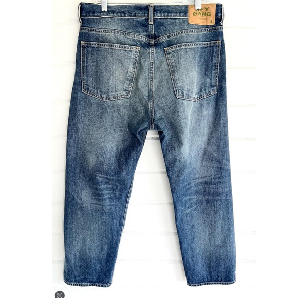 HEY GANG The Loose Crop Selvedge Jean Made in USA - 31 - Picture 6 of 14